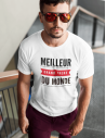 T-shirt homme LE MEILLEUR GRAND FRÈRE DU MONDE