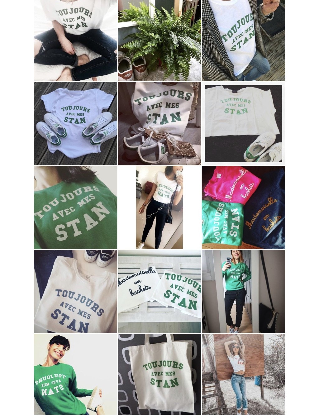 T-shirt femme TOUJOURS AVEC MES STAN