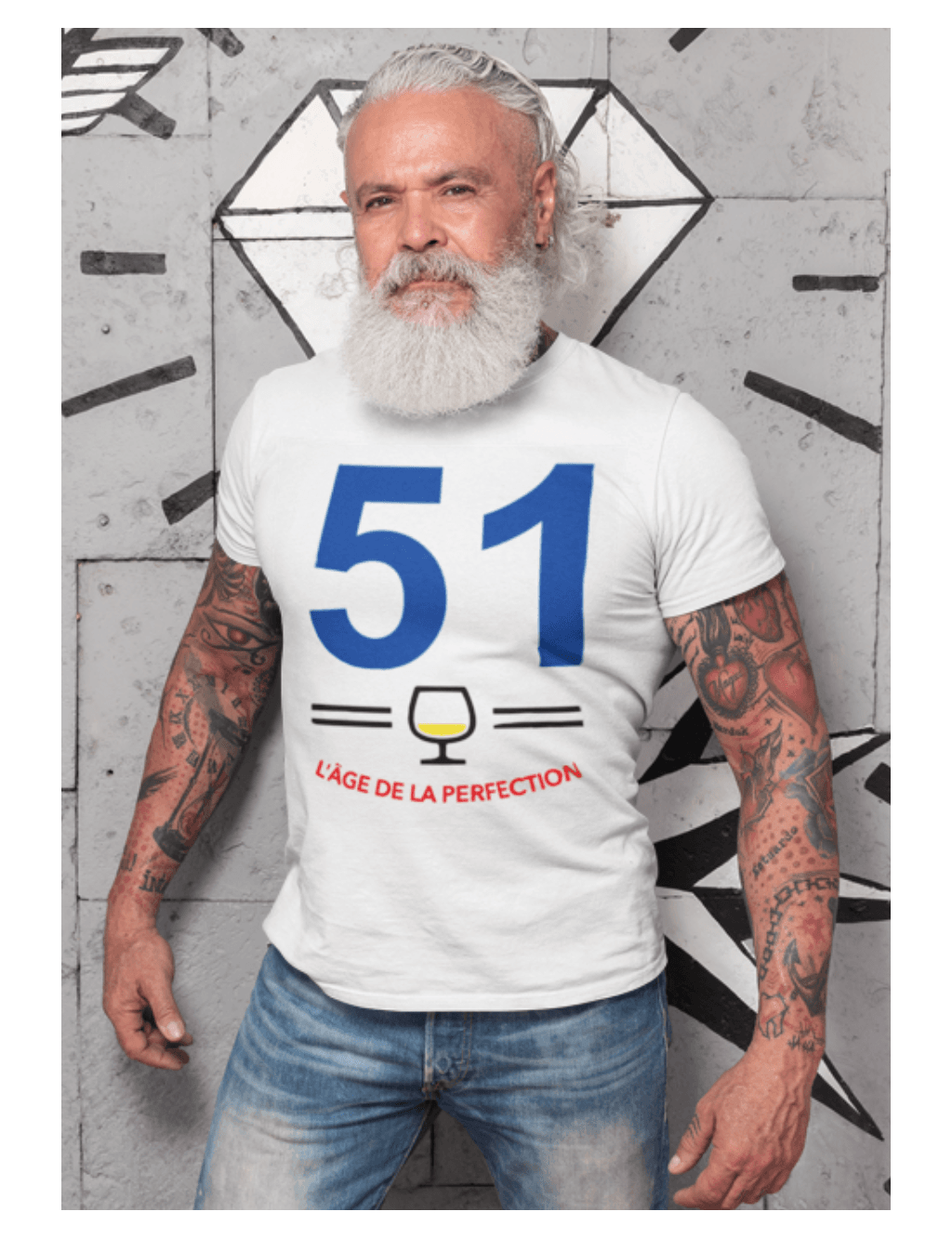 T-shirt homme 51 L'ÂGE DE LA PERFECTION