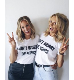 T-shirt femme DON'T WORRY BE YONCÉ