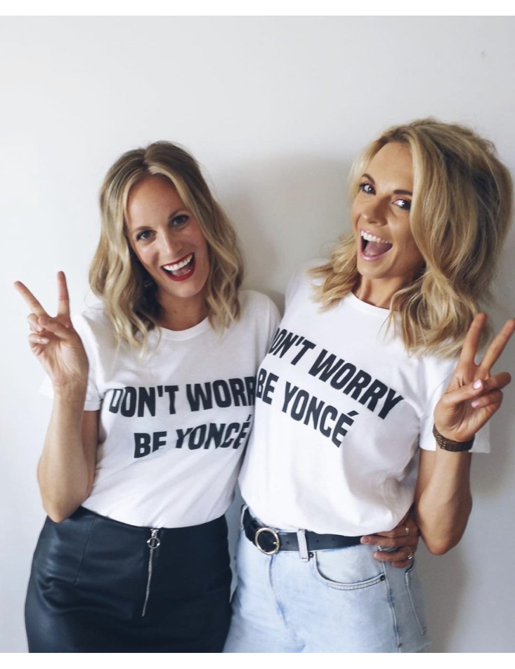 T-shirt femme DON'T WORRY BE YONCÉ