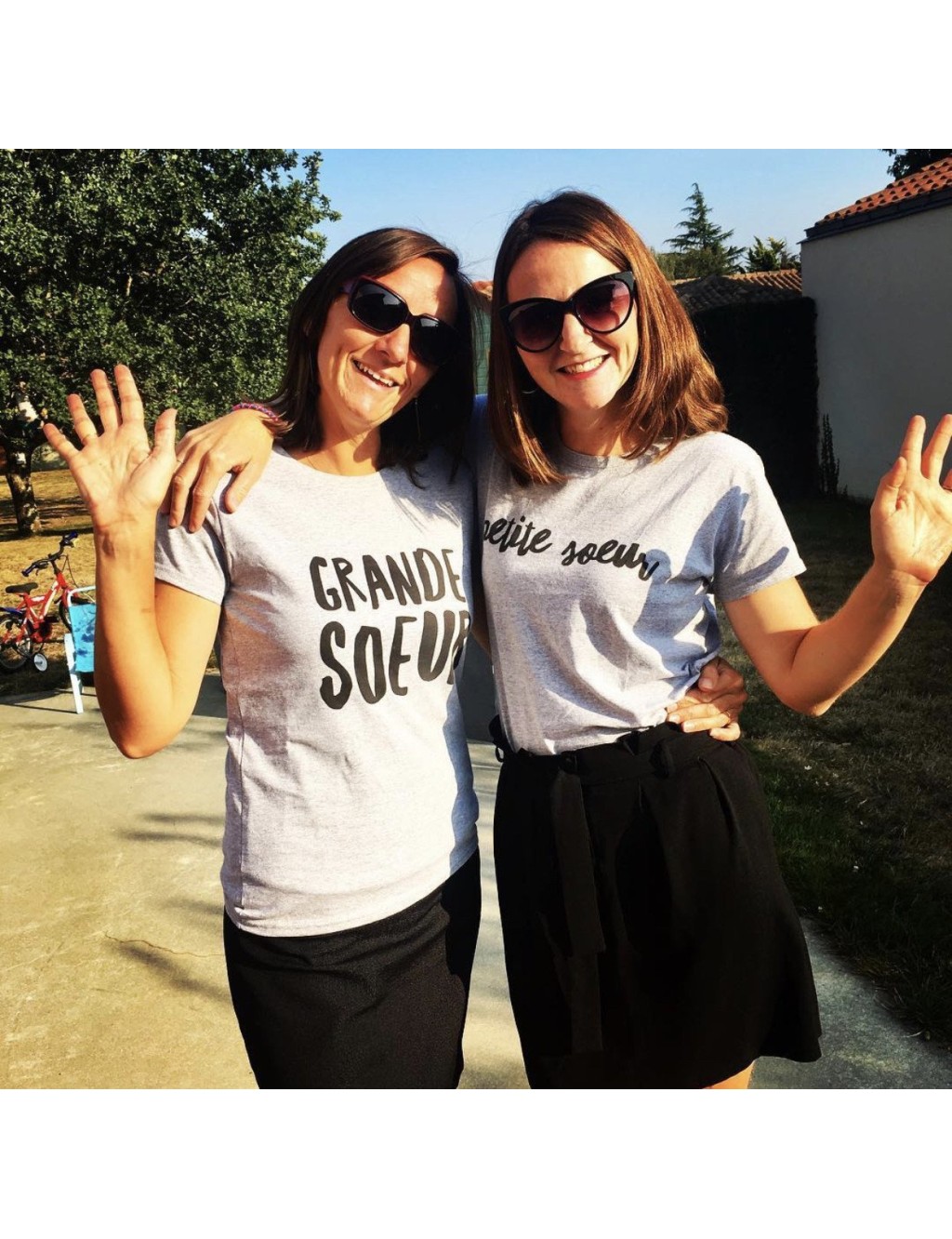 t-shirt femme PETITE SOEUR