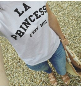 T-shirt femme LA PRINCESSE C'EST MOI 
