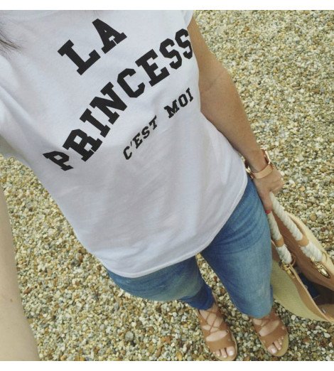 T-shirt femme LA PRINCESSE C'EST MOI 