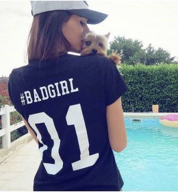 T-shirt Femme BADGIRL 01