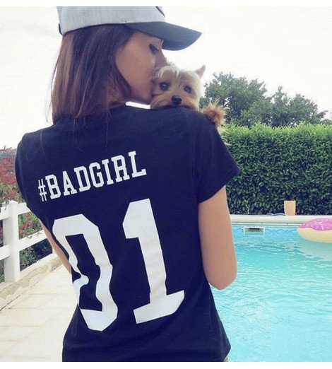 T-shirt Femme BADGIRL 01