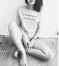 TSHIRT FEMME CHAMPAGNE ET FESSÉE