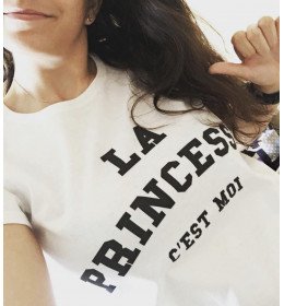T-shirt femme LA PRINCESSE C'EST MOI 