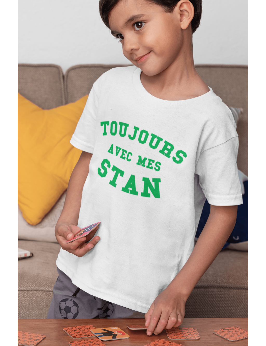 T-shirt enfant TOUJOURS AVEC MES STAN