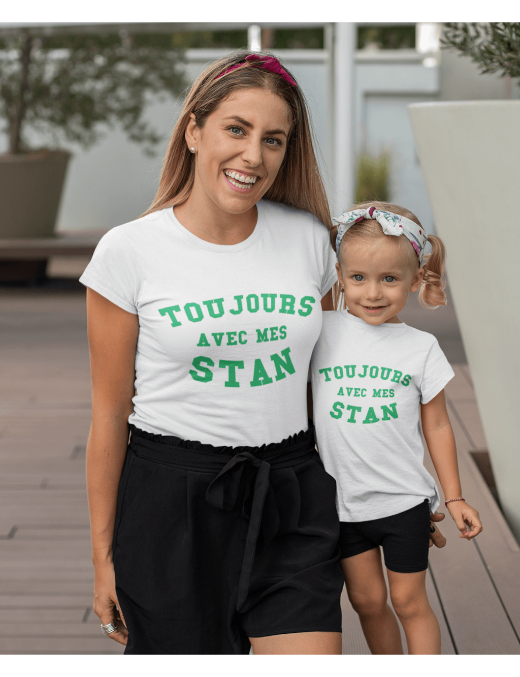 T-shirt femme TOUJOURS AVEC MES STAN