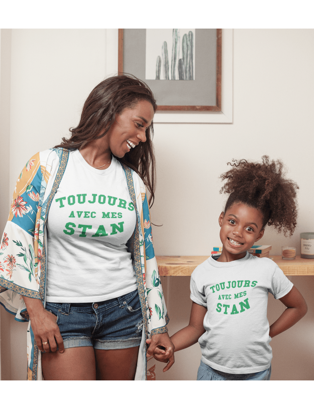 T-shirt femme TOUJOURS AVEC MES STAN