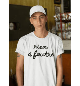 T-shirt Homme RIEN À FOUTRE