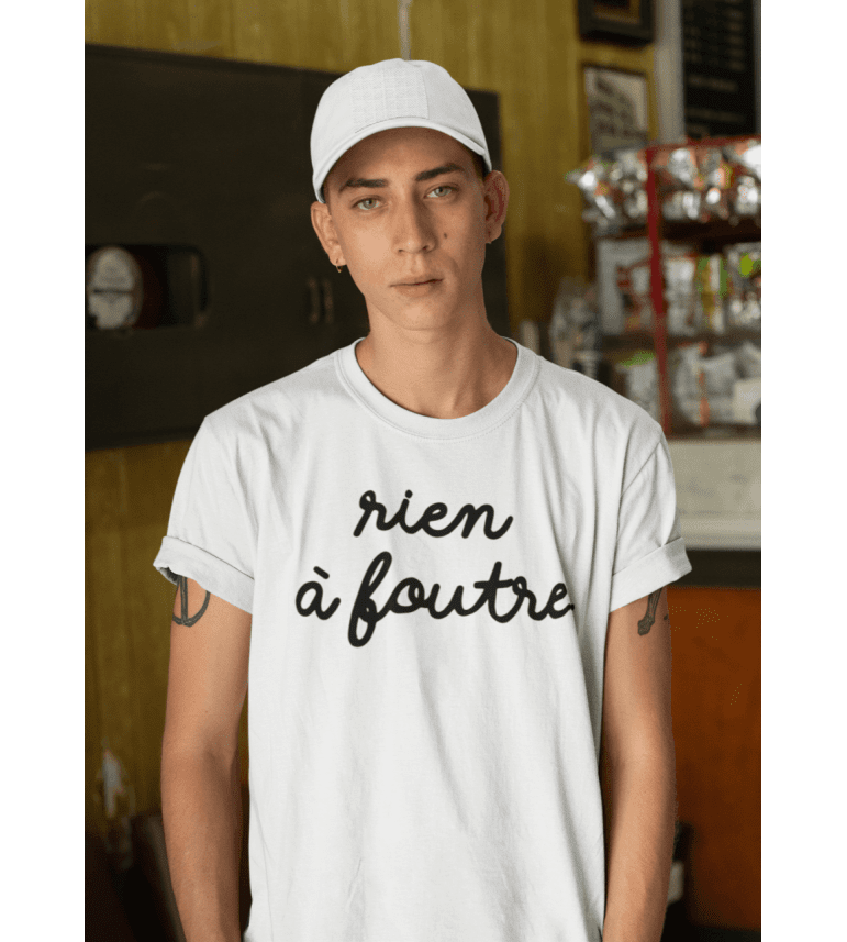 T-shirt Homme RIEN À FOUTRE