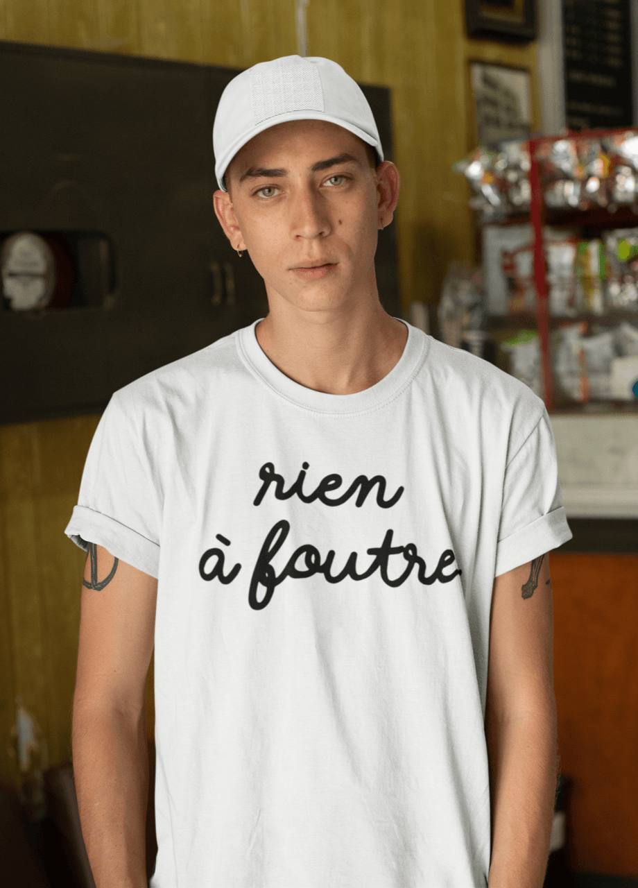 T-shirt Homme RIEN À FOUTRE
