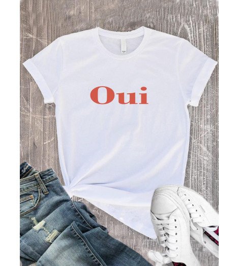 T-Shirt femme Oui