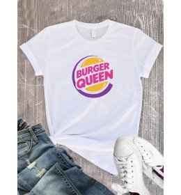 T-Shirt femme BURGER QUEEN