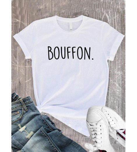 T-Shirt femme BOUFFON.