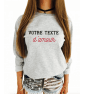 Sweat Femme Petit nom D'AMOUR Personnalisé