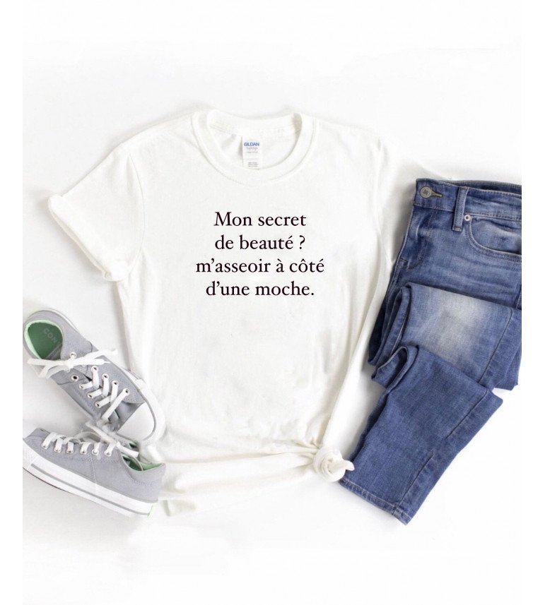 T-shirt femme MON SECRET DE BEAUTÉ