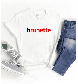 T-shirt Femme BRUNETTE