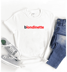 T-shirt Femme BLONDINETTE