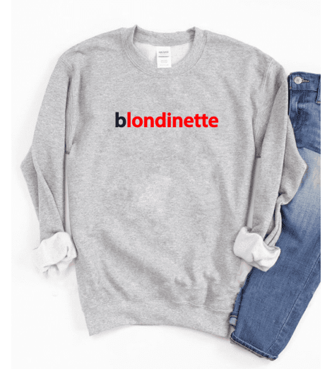 Sweat Femme BLONDINETTE