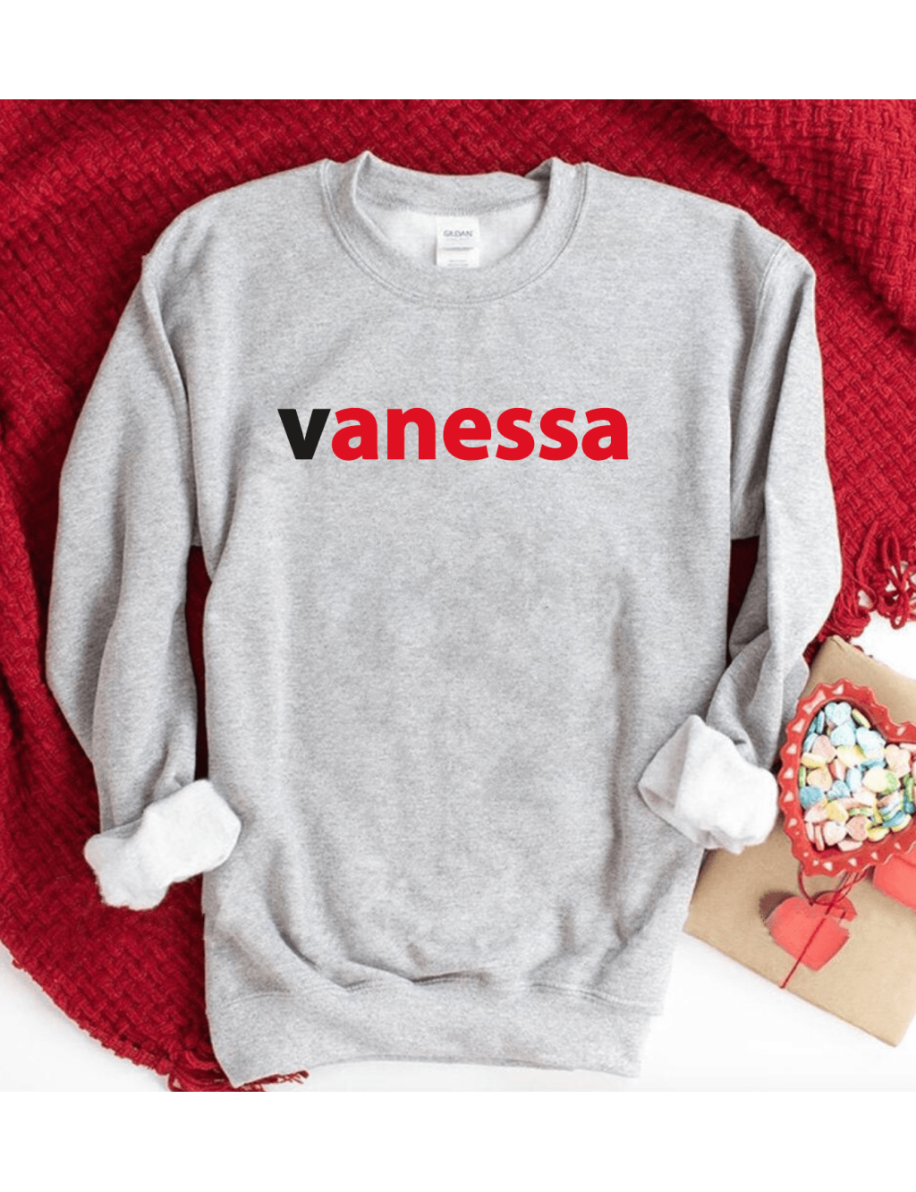 Sweat Femme PRÉNOM NUTELLA PERSONNALISÉ