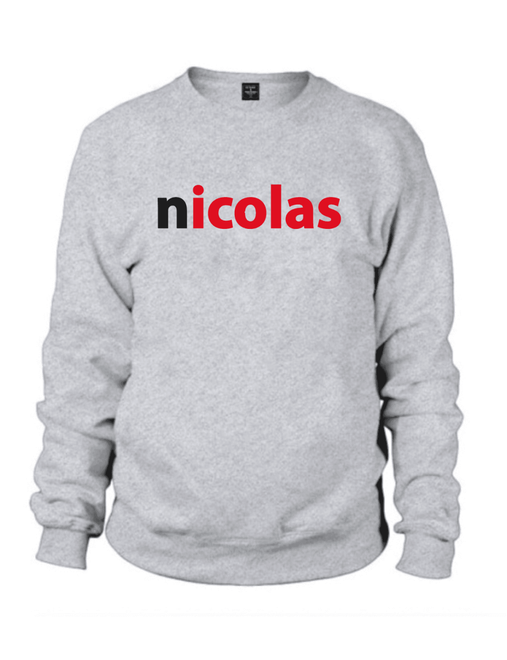Sweat Homme PRENOM NUTELLA PERSONNALISÉ