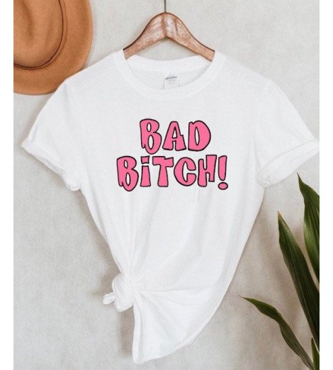 T-shirt Femme BAD BITCH