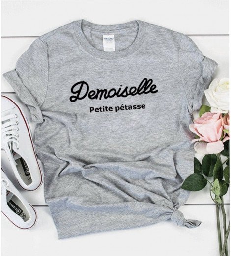 T-shirt Femme DEMOISELLE PETITE PÉTASSE