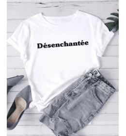 T-shirt Femme DÉSENCHANTÉE