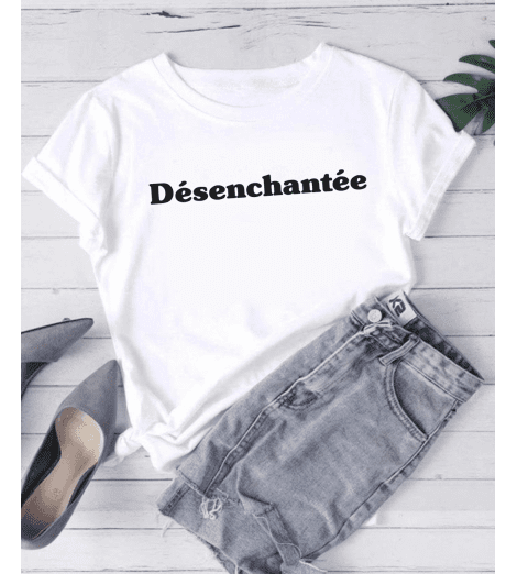 T-shirt Femme DÉSENCHANTÉE