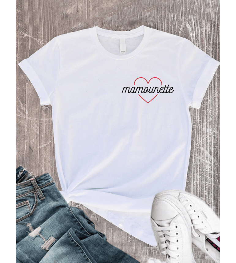 T-shirt Femme COEUR MAMOUNETTE