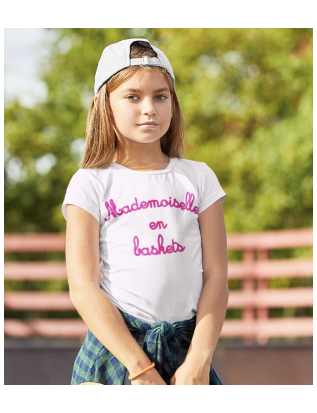 Mademoiselle en baskets