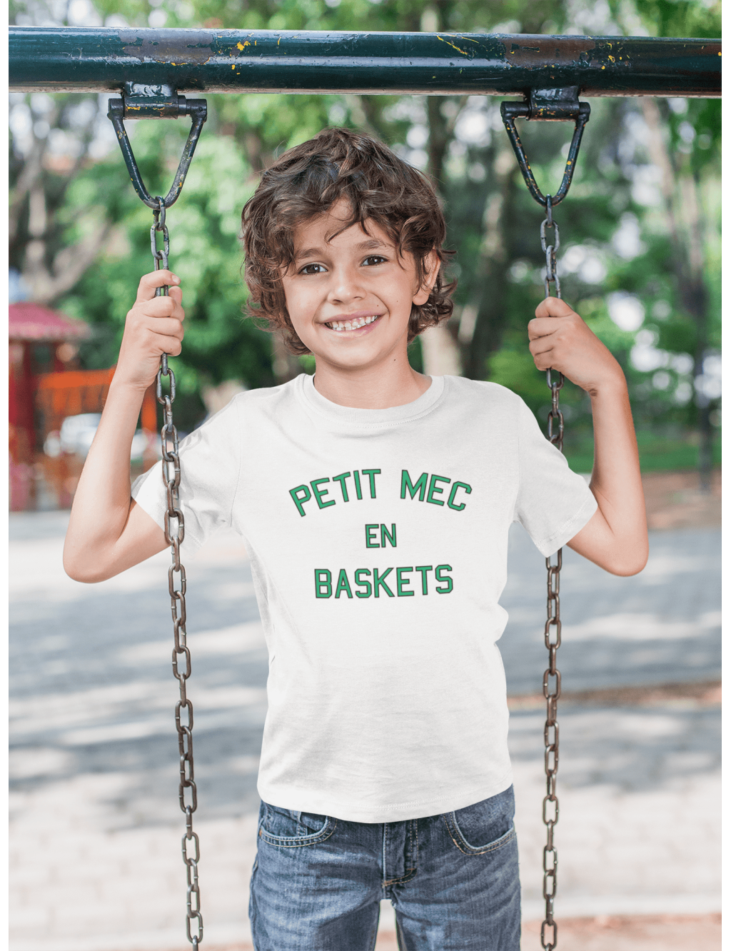 T-shirt Enfant T-shirt Garcon Petit Mec en Baskets | De Paris