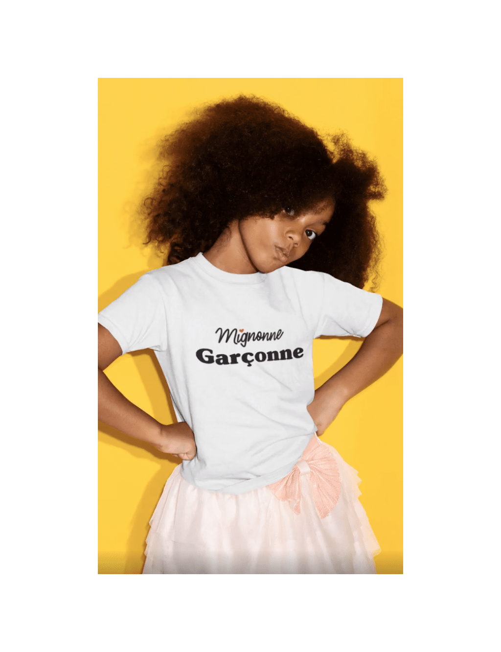 T-shirt Enfant T-shirt Fille Mignonne Garconne | De Paris