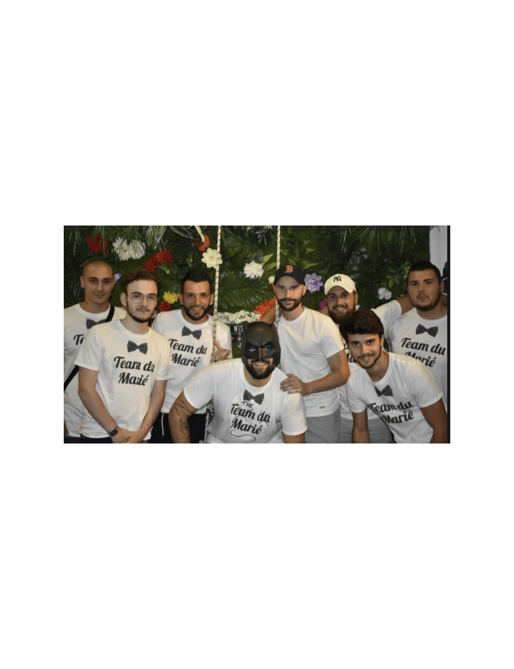 T-shirt Homme Team du Marie | De Paris