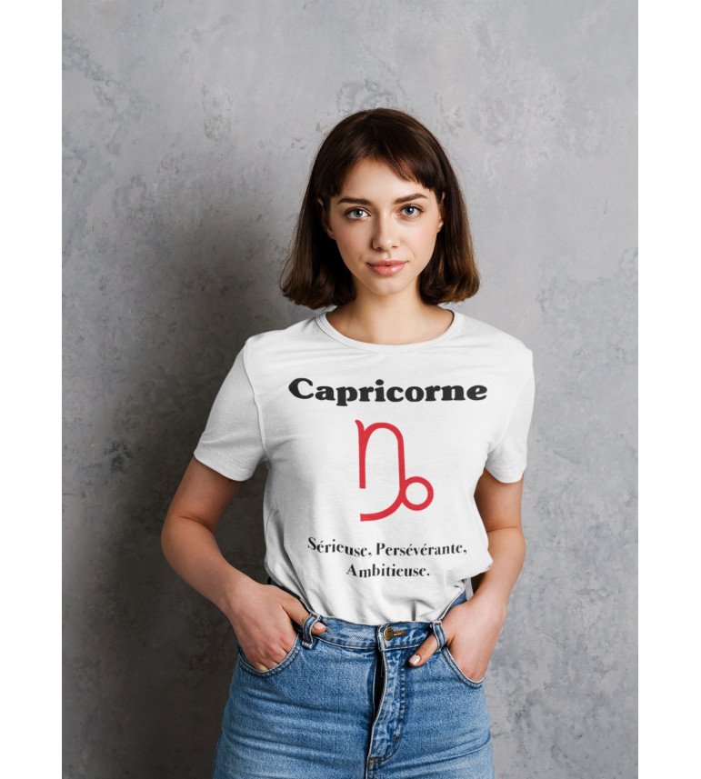 T-shirt femme ASTRO CAPRICORNE