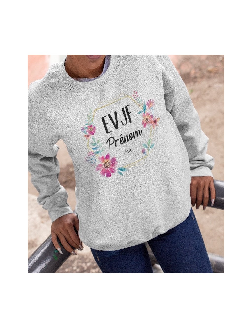 Sweat femme EVJF À PERSONNALISER