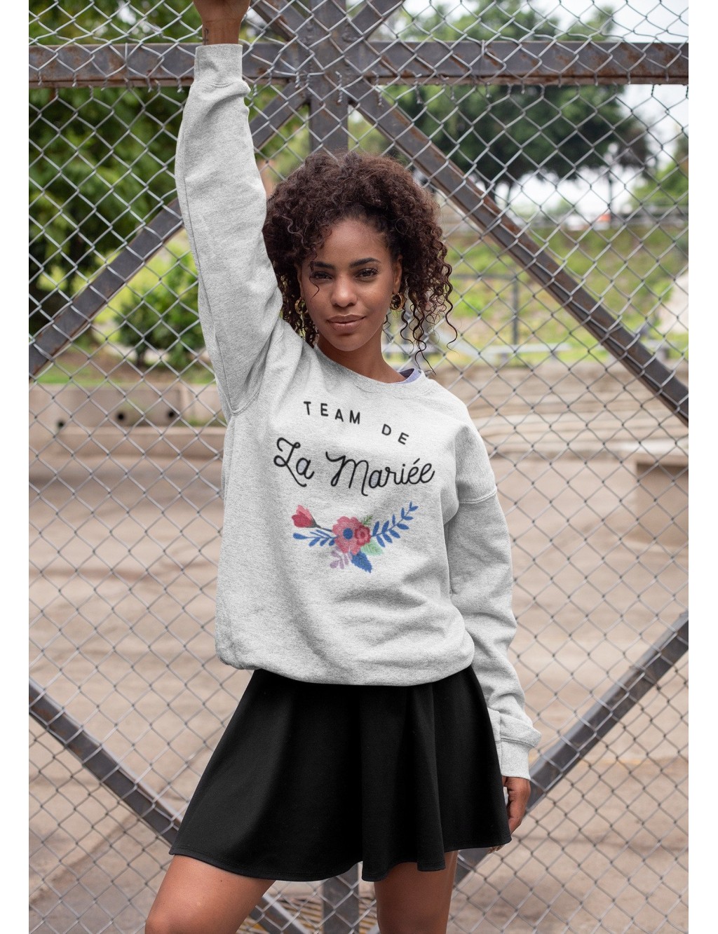 Sweat femme EVJF TEAM DE LA MARIEE