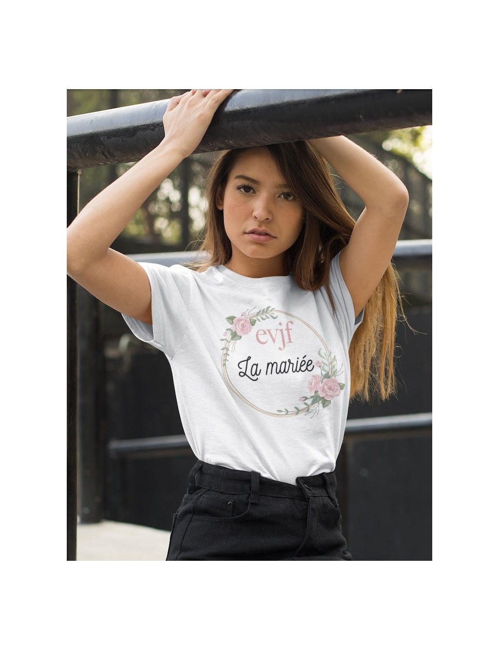 T-shirt femme EVJF LA MARIÉE ET SES AMIES