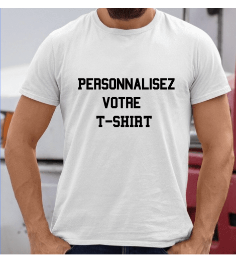 Personnalisez votre T-shirt homme