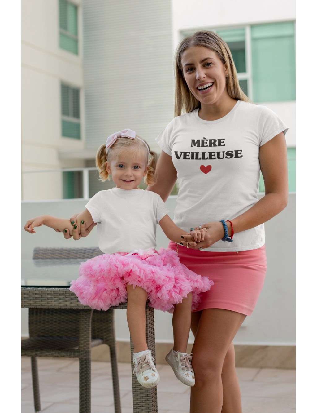 T-shirt femme MÈRE VEILLEUSE