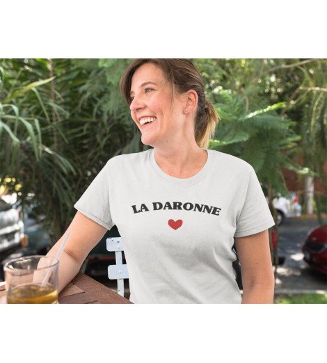 T-shirt femme LA DARONNE