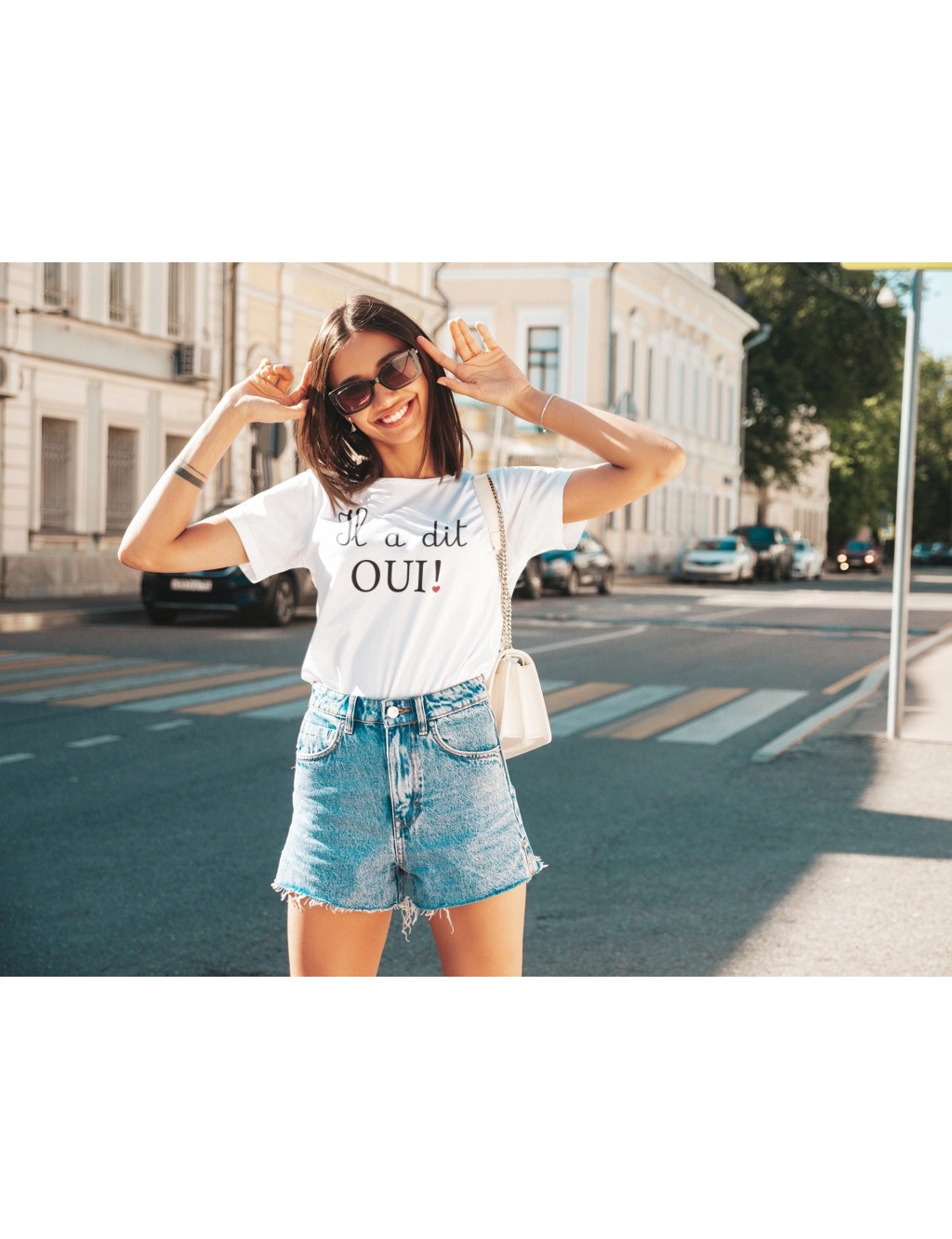 T-shirt femme IL A DIT OUI