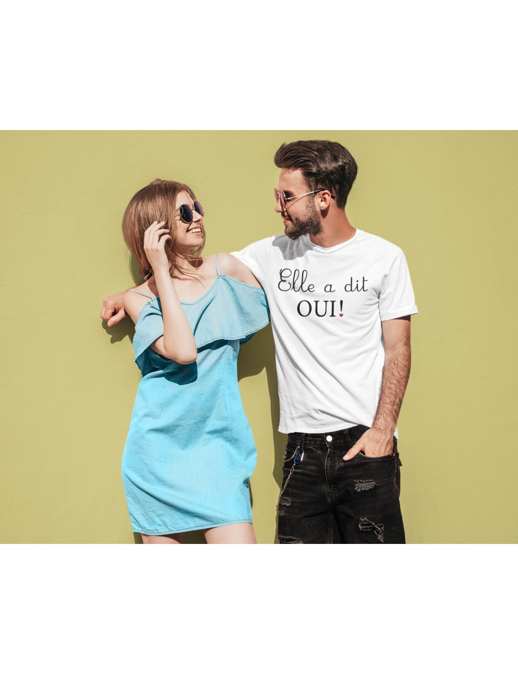 T-shirt homme ELLE A DIT OUI