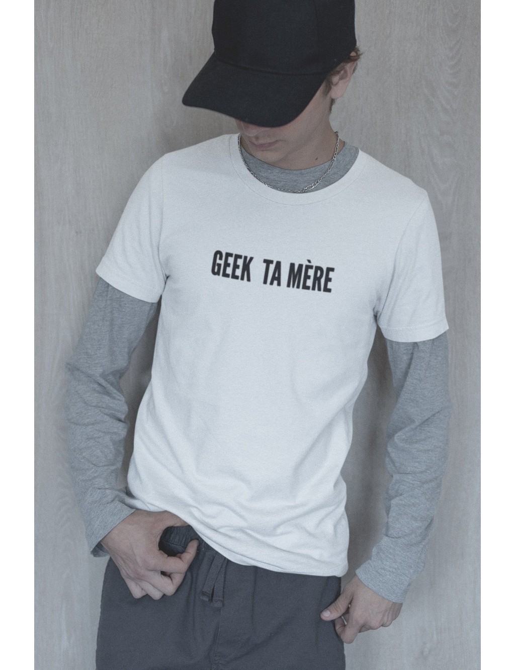 T-shirt homme GEEK TA MÈRE