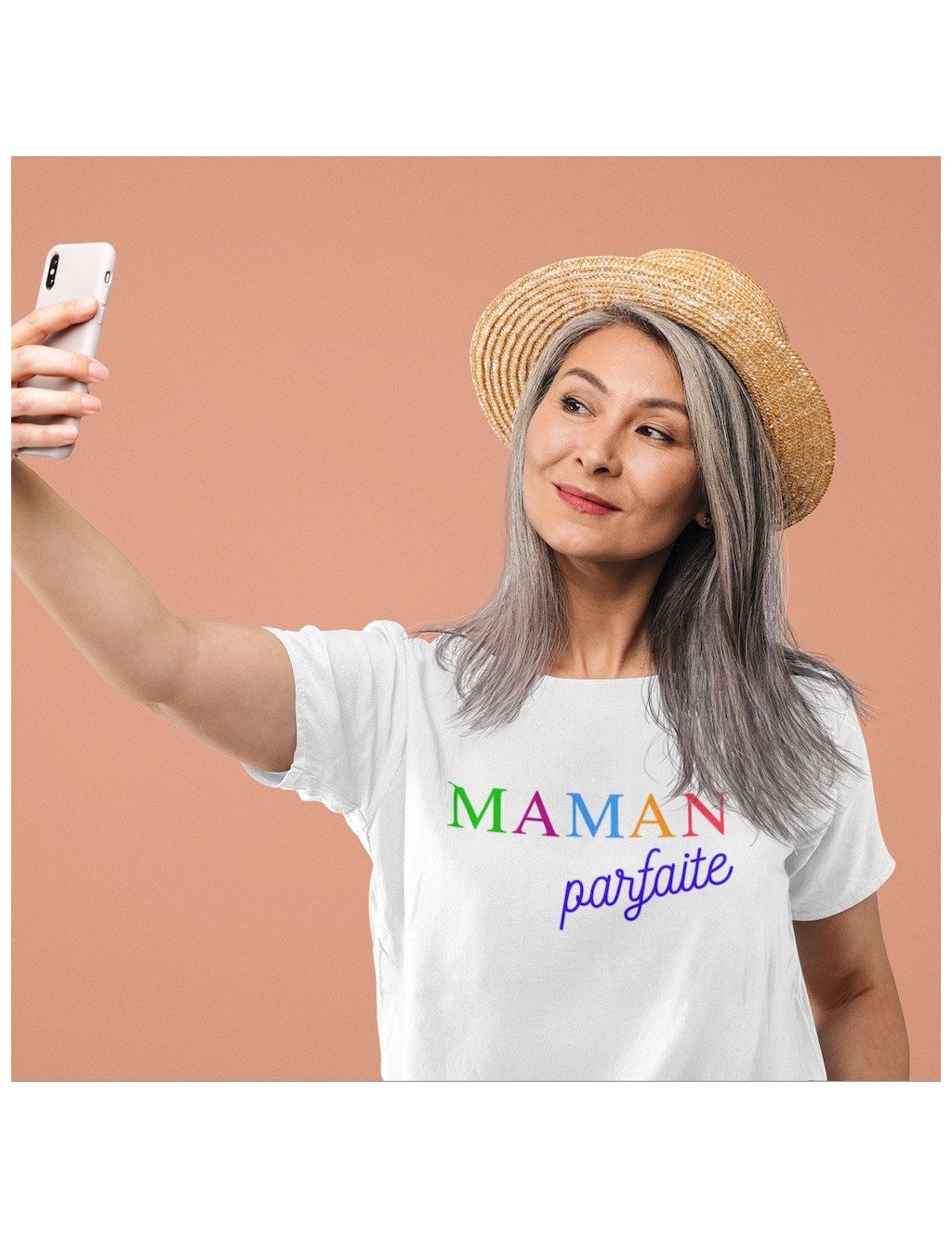 T-shirt Femme Maman Parfaite | De Paris