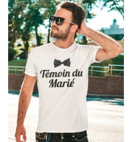 T-shirt homme EVG TÉMOIN DU MARIÉ