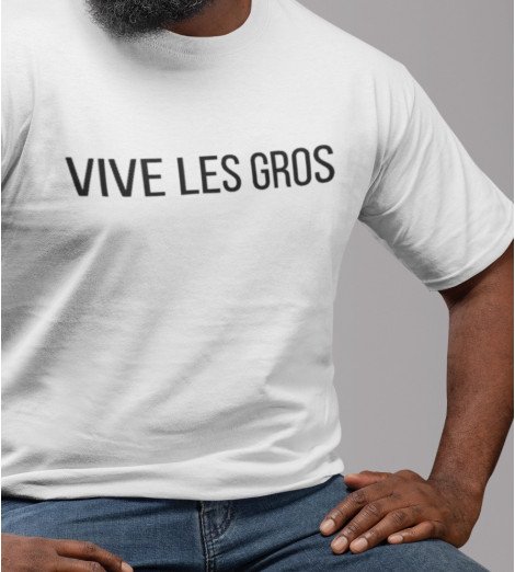T-shirt homme VIVE LES GROS
